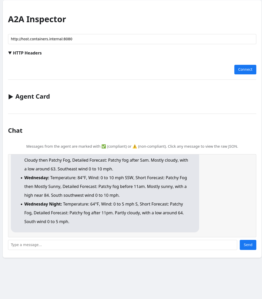 A2A Agent Execution